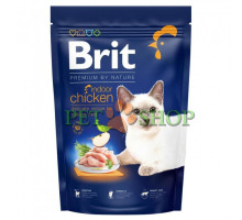 Brit Premium by Nature Cat Indoor 1.5 kg с курицей