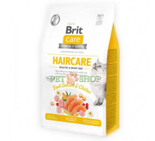Brit Care Cat Grain-Free Haircare healthy and shiny coat 2 kg
