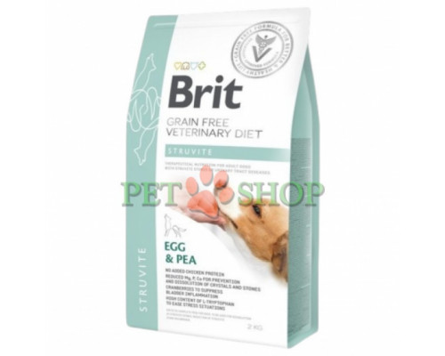 Brit GF Veterinary Diet Dog Struvite 2 kg для собак