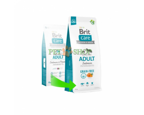 Brit Care Grain-free Adult Salmon, Potato 12 kg