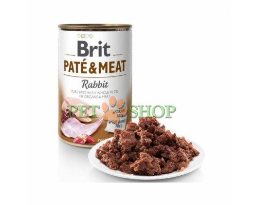 Brit Pate, Meat Rabbit 400 gr