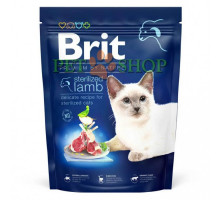 Brit Premium by Nature Cat Sterilized с ягненком 1.5 кг