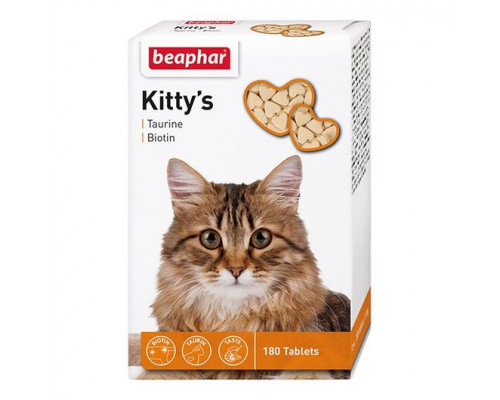 Beaphar Kittys Taurine-Biotine 180 tab