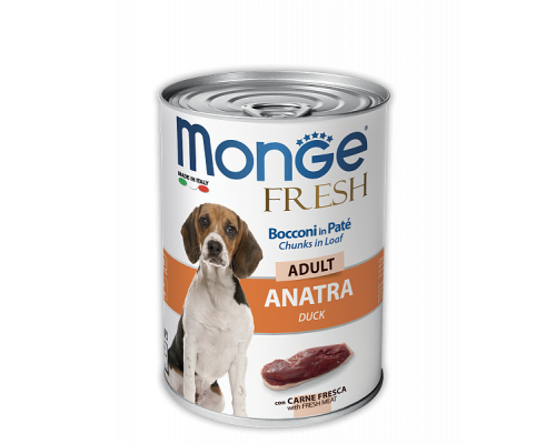 MONGE DOG FRESH ADULT duck 400 гр.