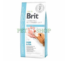 Brit GF Veterinary Diet Dog Obesity 12 kg для собак