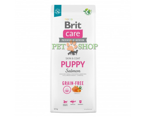 Brit Care Grain-free Puppy Salmon 12 kg