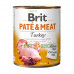 Brit Pate & Meat Turkey 800 gr