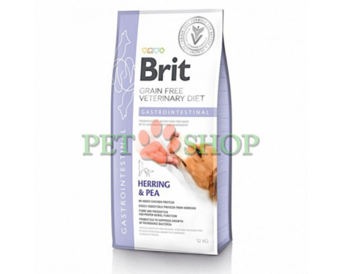 Brit GF Veterinary Diet Dog Gastrointestinal 12 kg для собак