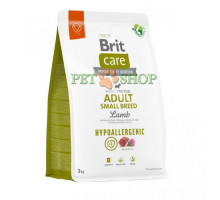 Brit Care Adult Small Breed Lamb, Rice 3 kg