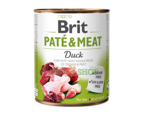 Brit Pate, Meat Duck 800 gr