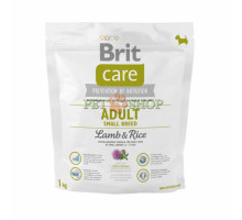 Brit Care Adult Small Breed Lamb, Rice 1 kg