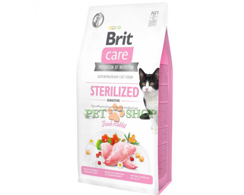 Brit Care Cat Grain-Free Sterilized Sensitive 2 kg