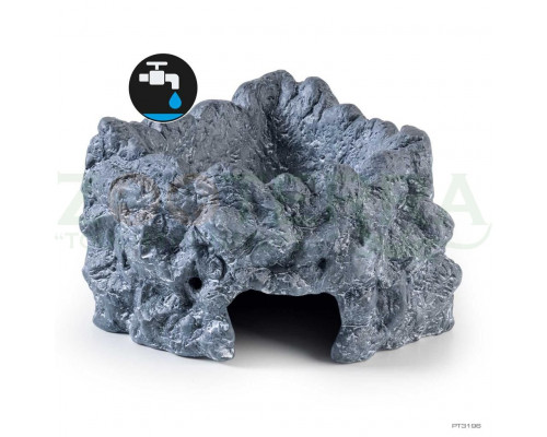 Exo Terra Corner Cave Large Керамическое угловое влажное укрытие (Large)