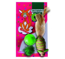 Набор игрушек для кошек 3,5-6,3 см/3 шт. Набор игрушек для кошек 3,5-6,3 см/3 шт.