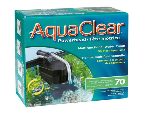 Hagen AquaClear Power Head 70 Погружная циркуляционная помпа для аквариума
