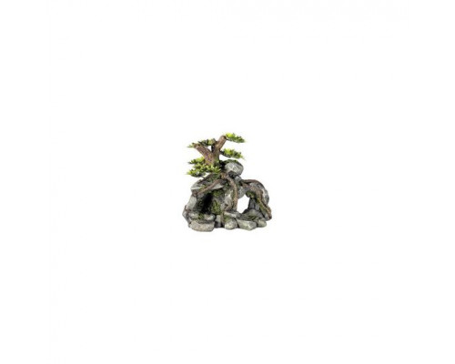 Nobby Декор Грот с растениями 13.3*9.5*12.8 cm