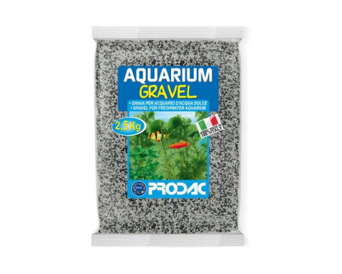 Prodac White and Black Fine Sand 0.7-1.2 mm / 2.5 kg