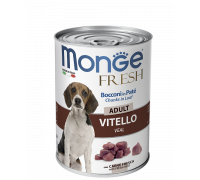 MONGE DOG FRESH ADULT veal 400 гр.